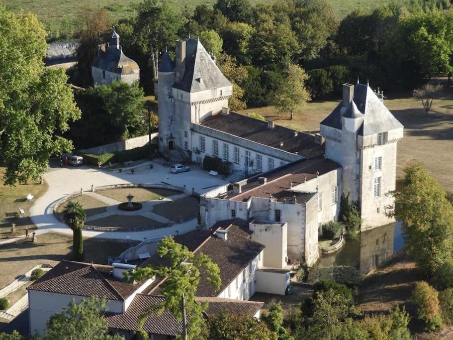 Chateau De Mornay Saint-Pierre-de-l'Isle Екстериор снимка